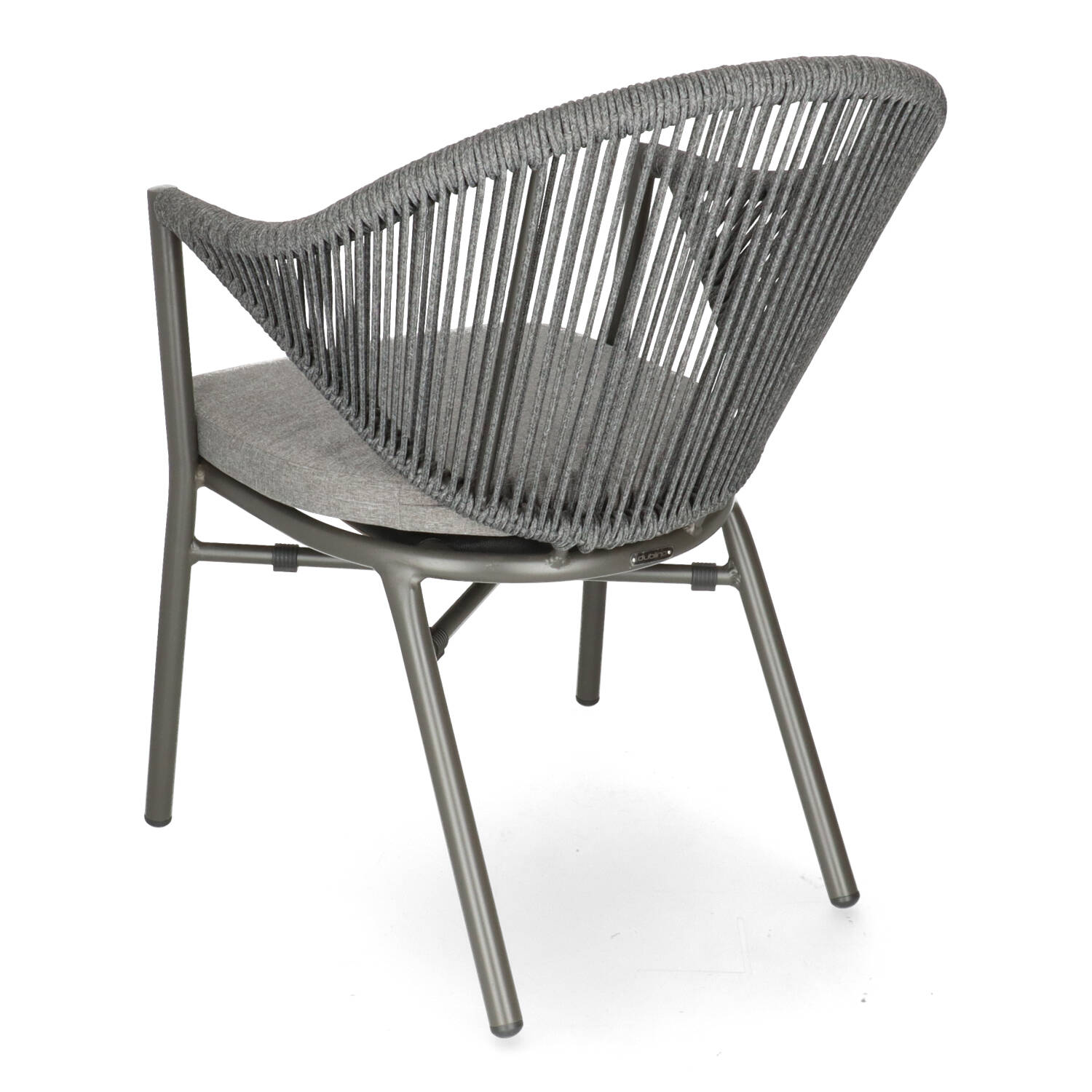 DL CUBA LIBRE Szürke design Polirattan kültéri szék